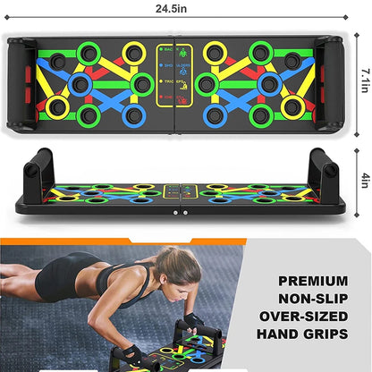 Ultimate Versatile Folding Push-Up Board for Maximum Chest Gains