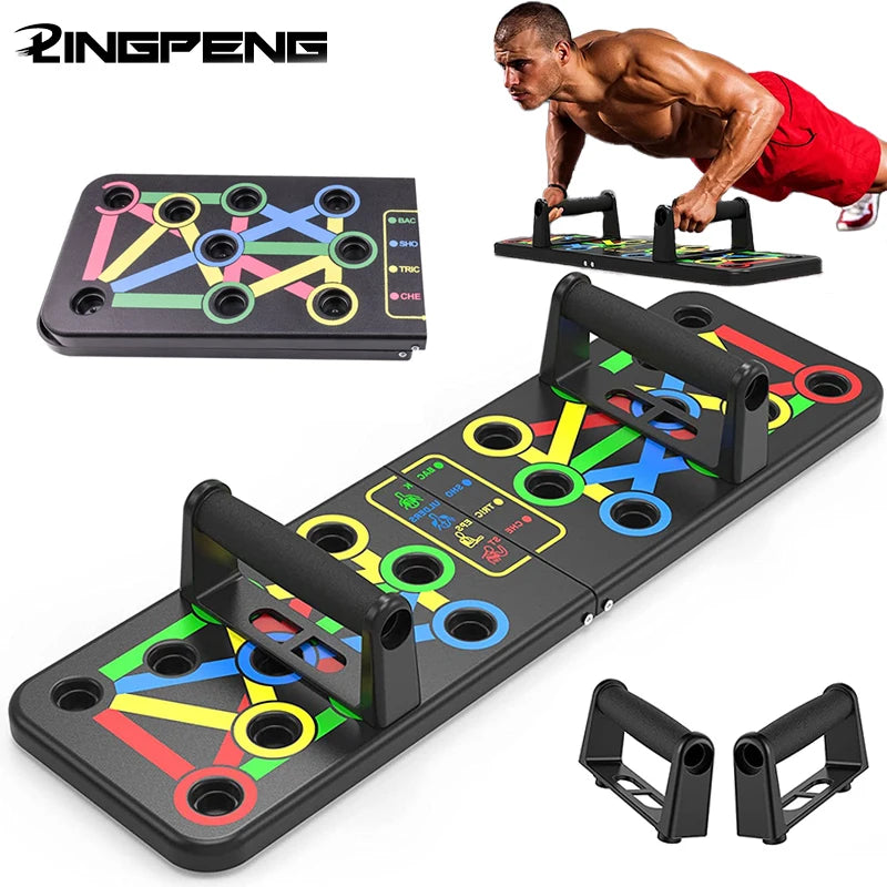 Ultimate Versatile Folding Push-Up Board for Maximum Chest Gains