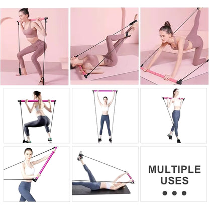 Transform Your Fitness Routine with the Ultimate Multifunctional Pilates Bar!