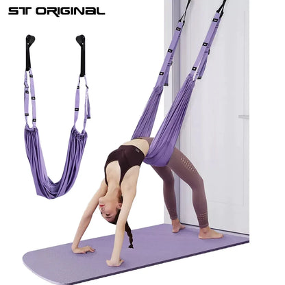 Transform Your Yoga Experience with Aerial Yoga Strap Pull Rope